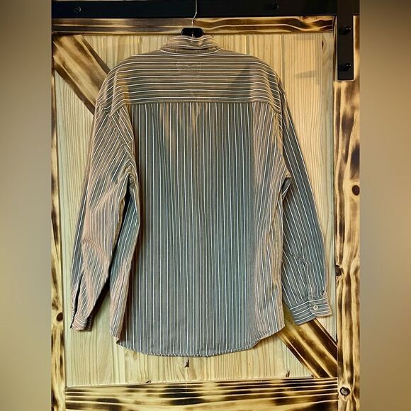 EUC Levi’s Diamond Label Button Down L Tan - Picture 2 of 8